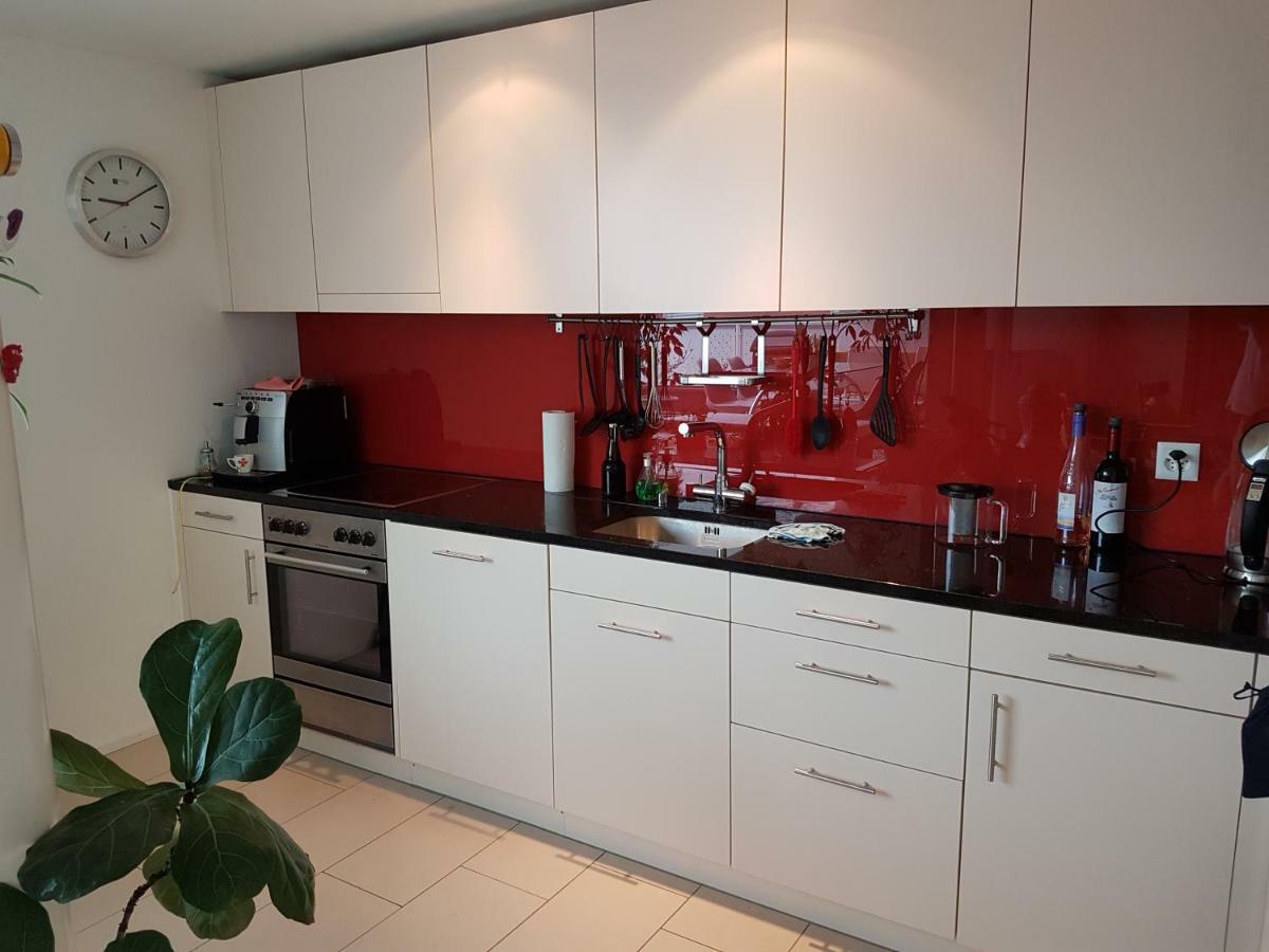 Zimmer In Penthouse-Wohnung Windisch Exterior photo